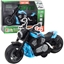 Изображение LeanToys Motocykl Zabawkowy Na Baterie Napd wiata Dwiki Niebieski