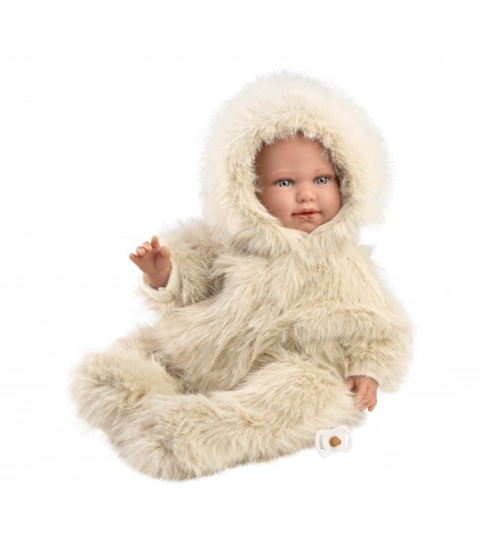 Изображение Lelle zīdainis Alicia 45 cm (raud, runā, ar mānekli, mīkstais ķermenis) Spānija LL74507