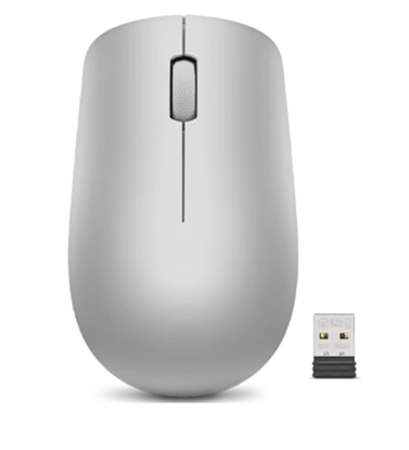 Picture of Lenovo 530 platinum grey wireless Mouse