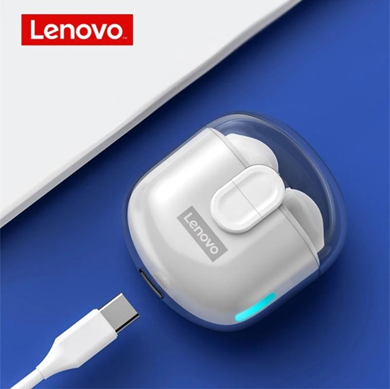 Picture of Lenovo LP12 TWS bezvadu austiņas baltas