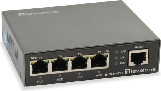 Picture of LevelOne GEP-0523 5-Port-Gigabit-PoE-Switch