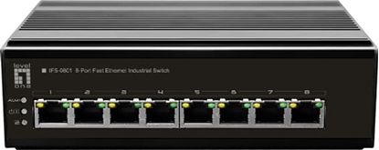Picture of LevelOne IFS-0801 Industrial 8 Port Fast Ethernet Switch