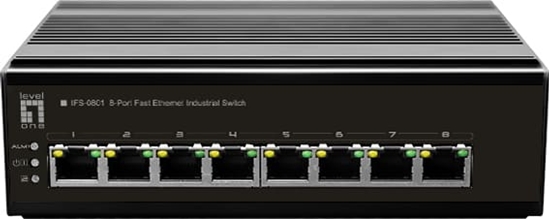 Picture of LevelOne IFS-0801 Industrial 8 Port Fast Ethernet Switch