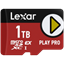 Attēls no Karta Lexar Play Pro MicroSDXC 1 TB UHS-I  (LMSXPS0001T-BNNNG)