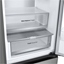 Picture of LG GBV5240DPY Refrigerator, D, Free-standing, Combi, Height 2.03 m, Net fridge 277 L, Net freezer 110 L, Grey | LG