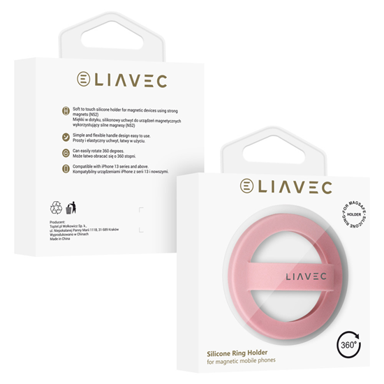 Picture of Liavec Ring Magsafe pink