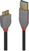 Picture of Lindy 0,5m USB 3.2 Type A to Micro-B Cable, Anthra Line