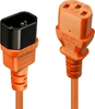 Picture of Lindy 2m C14 an C13 Extension Cable, orange