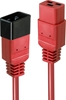Picture of Lindy 2m IEC C19 to C20 Extension, red
