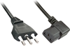 Picture of Lindy 30346 power cable Black 2 m C13 coupler