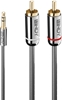 Picture of Lindy 3m 3.5mm to Phono Audio Cable, Cromo Line