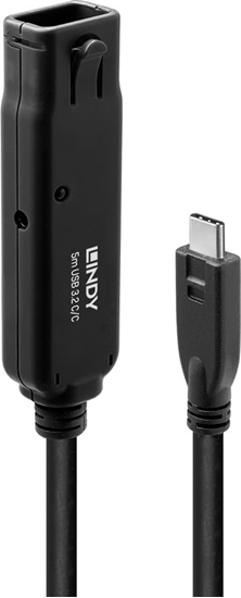 Picture of Lindy 5m USB 3.2 10Gbps C/C Active Extension Pro
