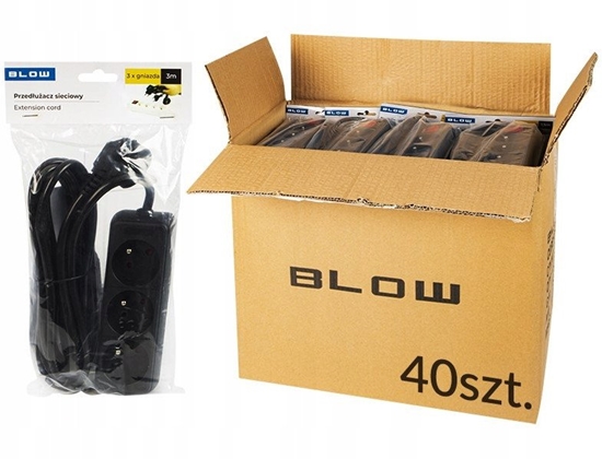 Picture of LISTWA ZASILAJCA PR-3M-3G/B (3 GNIAZDA) 2.8 m