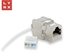 Picture of LYNX keystone STP Cat6, samozaezávací, stíbrný