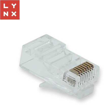 Attēls no LYNX konektor UTP Cat6, 50µ, 100ks