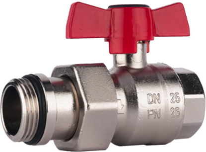 Picture of Lodv. krāns kolekt. ar saskr. 1" taisns, sarkans r