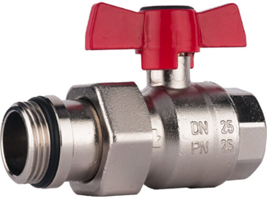 Picture of Lodv. krāns kolekt. ar saskr. 1" taisns, sarkans r