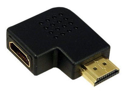 Picture of Logilink | HDMI Adapter, AM to AF in 90 degree flat angled | AH0008