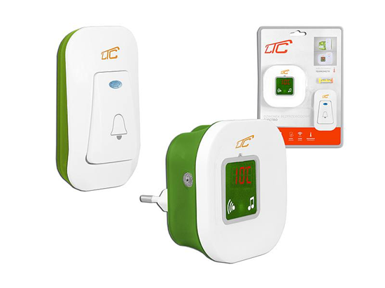 Picture of LTC Dzwonek bezprzewodowy z termometrem (LXDZ1)