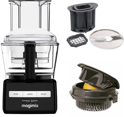 Изображение Magimix Compact C.S. 3200 XL + Citrus Juicer Black