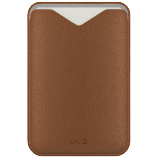Picture of Magnetic wallet UNIQ Lyden Evo stand phone caramel
