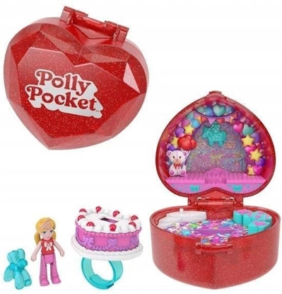 Attēls no Mattel Polly Pocket 80-lecie Rocznicowy zestaw kompaktowy (JGK21)