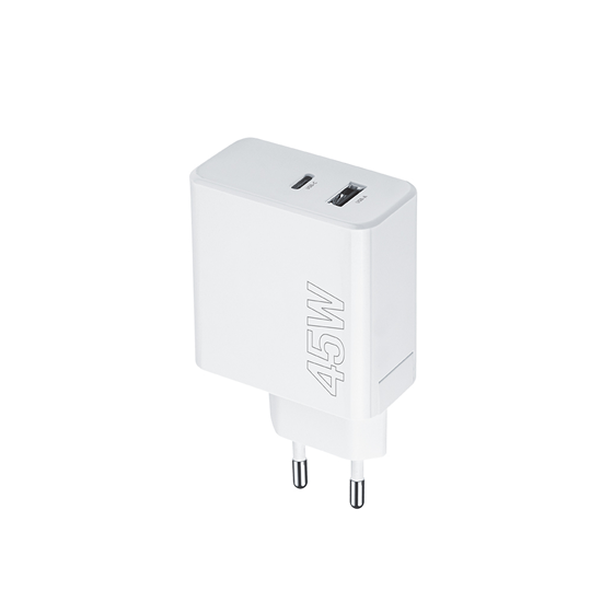 Picture of Maxlife MXTC-07-45AC PD QC charger 1x USB-C 1x USB