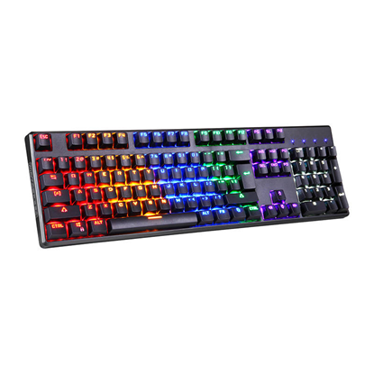 Picture of Mehāniskā tastatūra Motospeed CK107 RGB (melna)