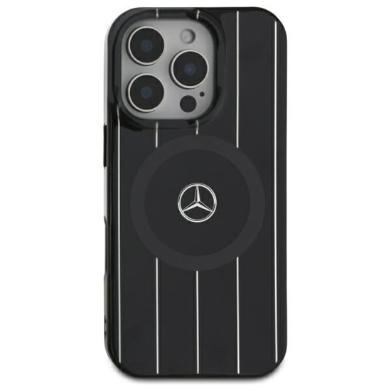 Picture of Mercedes Double Layer Crossed Lines MagSafe Back Case for Apple iPhone 16