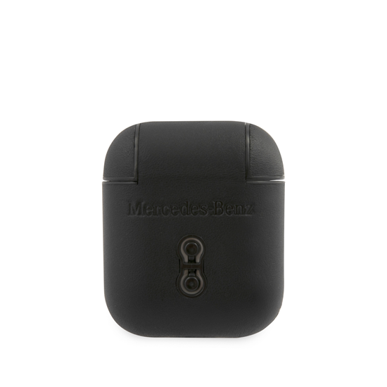 Picture of Mercedes Leather Case for AirPods 1|2 Black