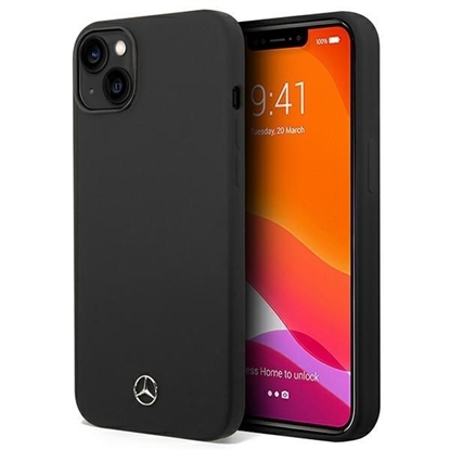 Attēls no Mercedes-Benz Mercedes Silicone Line case for iPhone 14 Plus - black