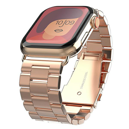 Attēls no Mercury Mercury pasek Metal Apple Watch 42mm róowo zoty/rose gold