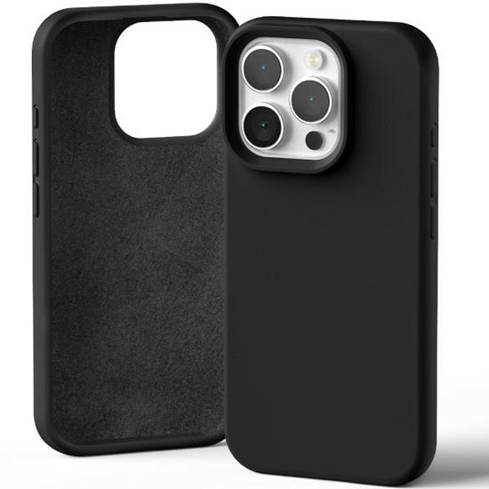 Изображение Mercury Silicone iPhone 16 Pro 6,3" czarny |black