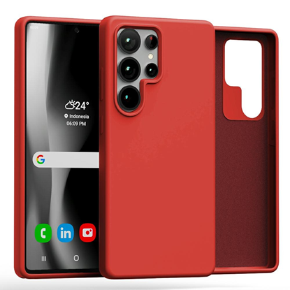 Изображение Mercury Silicone Sam S25 Ultra S938      czerwony|