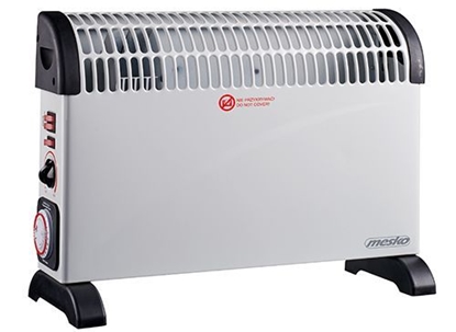 Attēls no Mesko Convector Heater with Timer and Turbo Fan MS 7741w 2000 W, Number of power levels 3, White