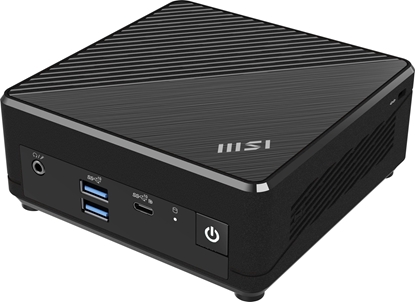 Attēls no MSI CUBI N ADL S-225BEU komputer typu barebone Wielko PC 0.5L Czarny N100