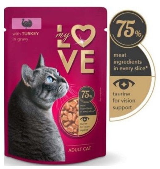 Изображение MY LOVE sasz. 85g INDYK w sosie  /24