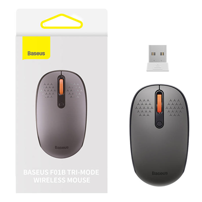 Picture of Baseus F01B Tri-Mode Wireless Mouse, Grey