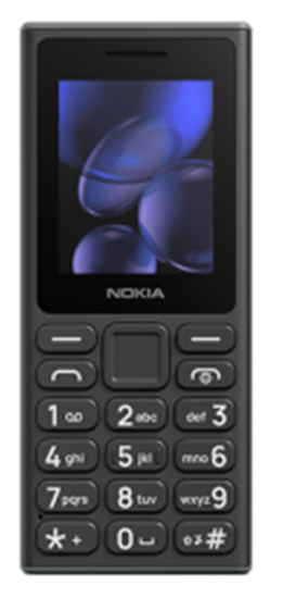 Picture of Mobilais telefons Nokia 105 TA-1684 (2024) DS Black