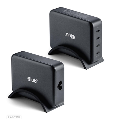Attēls no MOBILE CHARGER 4PORT/GAN 240W CAC-1918 CLUB3D