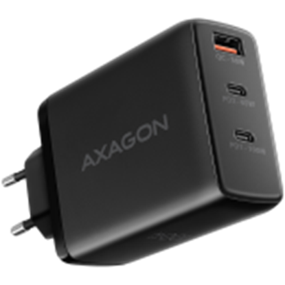 Picture of MOBILE CHARGER WALL USB 100W/GAN 3PORT ACU-DPQ100 AXAGON