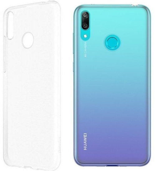 Изображение Mocco Ultra Back Case 1 mm Silicone Case for Huawei Y6 (2019) / Huawei Y6 Prime (2019) Transparent