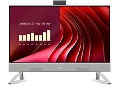 Attēls no Monoblock PC|DELL|EC27250|Business|All in One|CPU Core 7|150U|1800 MHz|Screen 27"|RAM 16GB|DDR5|5200 MHz|SSD 512GB|Graphics card Intel Graphics|Integrated|ENG|Windows 11 Pro|Colour White|EC27250_RPLU-R_006_NOKB