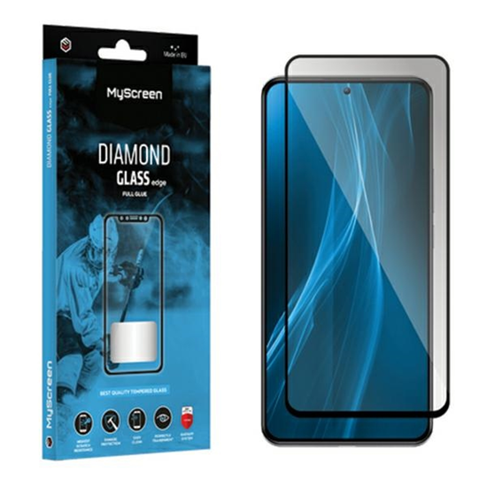 Picture of MS Diamond Glass Edge FG Honor Play 8T czarny|blac