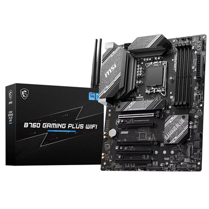 Attēls no MSI B760 Gaming Plus WiFi Motherboard Intel B760 / LGA 1700 / DDR5