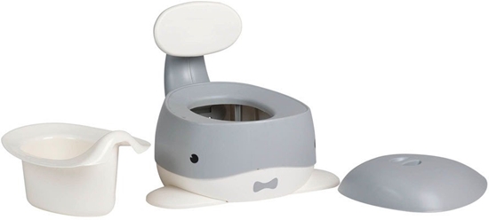 Изображение Naktipuodis BabyTrold Whale Potty, grey