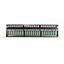 Picture of NetRack Patch panel 19'' 0,5U 24-porty Kat. 6 FTP Czarny (104-13)