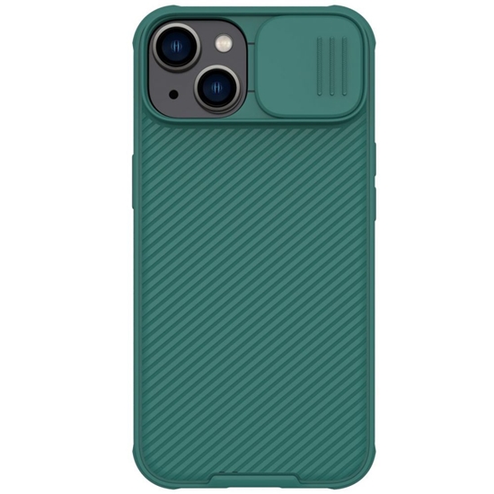 Picture of Nillkin - Nillkin CamShield Pro Case iPhone 14 Pro Max Armored Cover Camera Protector Blue