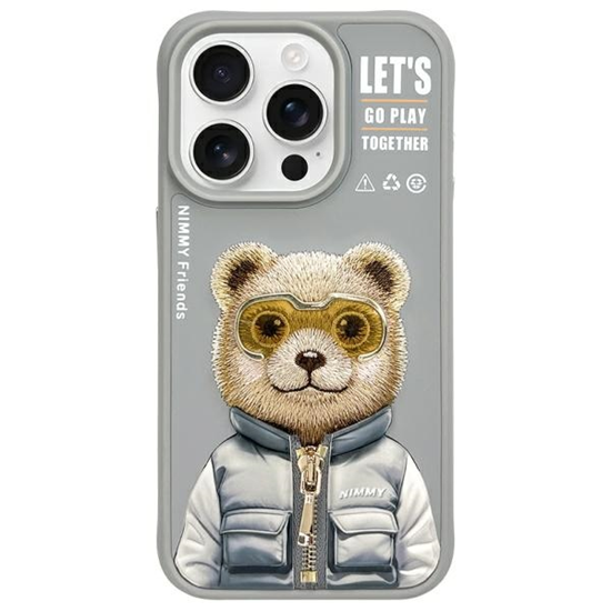 Picture of Nimmy etui iPhone 15 Pro Max 6.7"         szary|gr