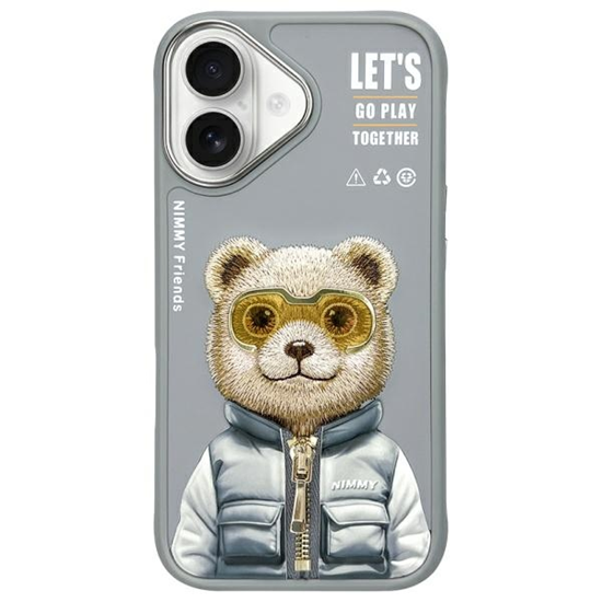 Picture of Nimmy etui iPhone 16 6.1" szary|gray      Cool&Cut